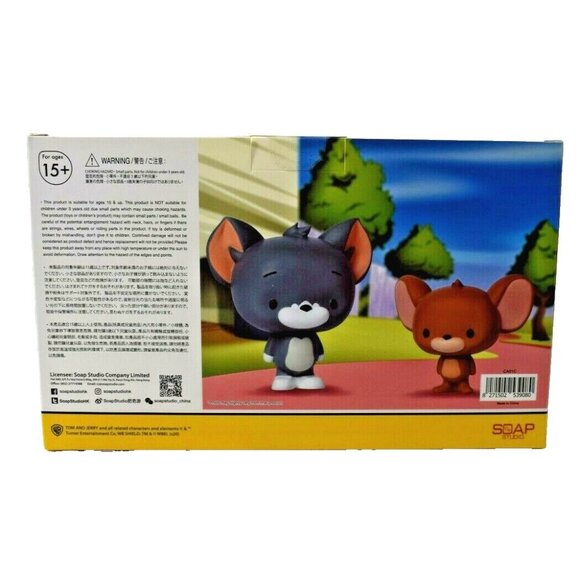 Soap Studio Chibi Style Tom and Jerry Original Version Vinyl Figure New - Picture 4 of 7